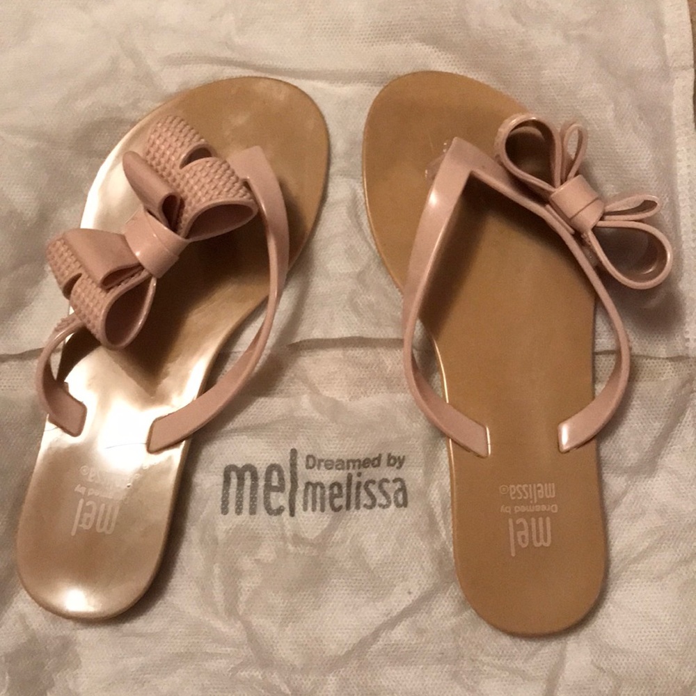 Mel Dreamed by Melissa Bow Flip Flops